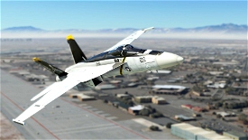 Boeing F/A-18E Super Hornet VFA-103 "Jolly Rogers" High Vis Microsoft Flight Simulator