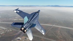 Boeing F/A-18E Super Hornet VFA-122 1943 Centennial of Naval Aviation Paint Scheme thumbnail 5
