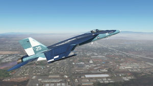 Boeing F/A-18E Super Hornet VFA-122 1943 Centennial of Naval Aviation Paint Scheme thumbnail 8