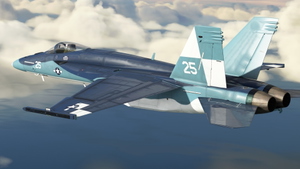 Boeing F/A-18E Super Hornet VFA-122 1943 Centennial of Naval Aviation Paint Scheme thumbnail 4