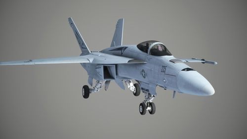 Boeing F/A18E - VFA 14 Tophatters Livery (compatible to TouchingCloud's version)