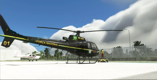 Brazilian National Force | PR-MJZ | RotorSimPilot H125 | 8K Resolution