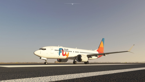 Boeing 737 MAX 8 flyEgypt 8K
