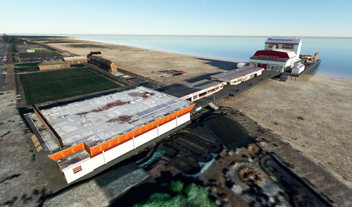 Britannia Pier, Great Yarmouth, Norfolk, UK. Handcrafted for MSFS