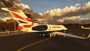 British Airways Chatham Dockyard Cessna Longitude (fictional) thumbnail 2
