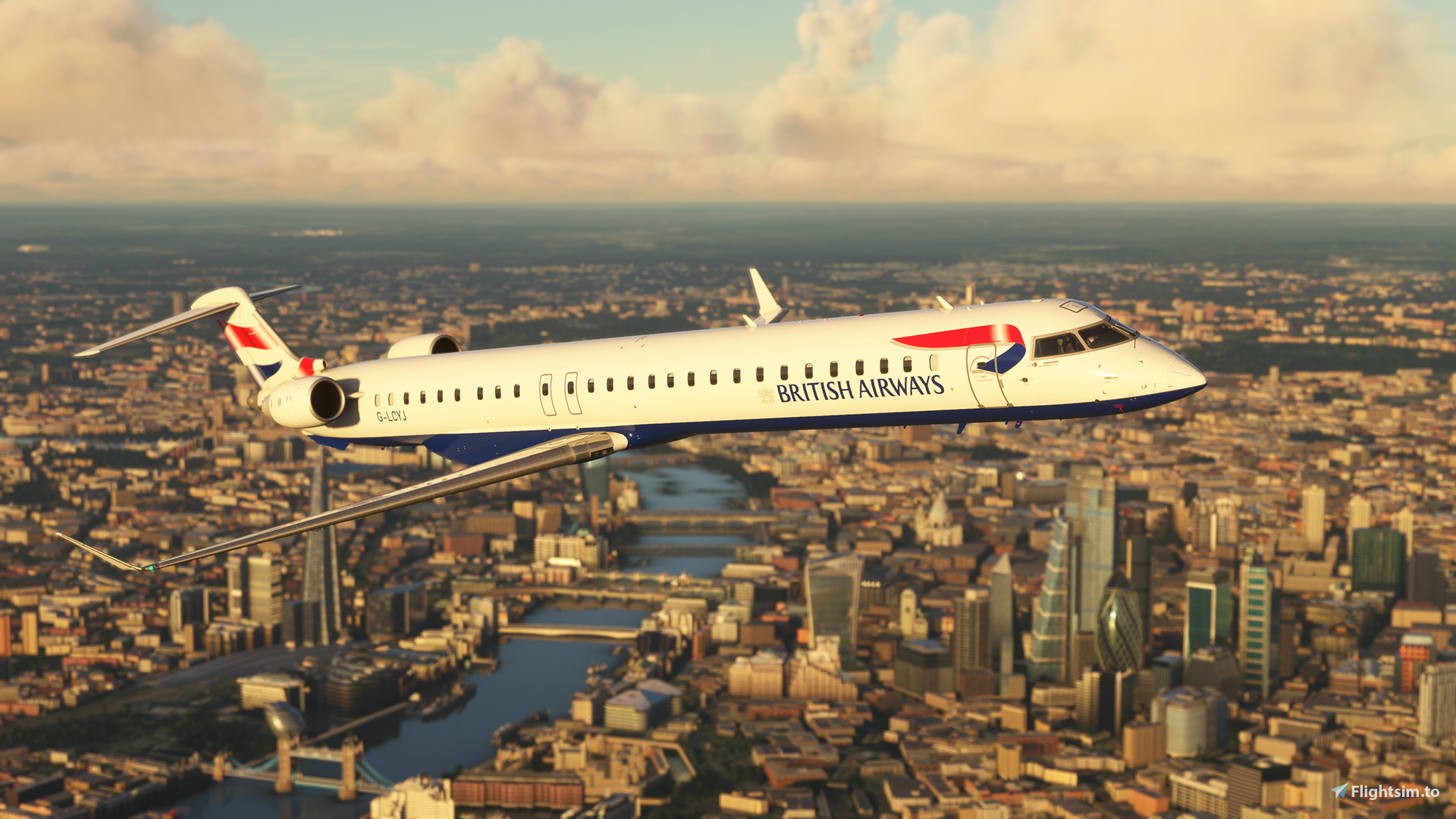 CRJ 1000 British Airways G-LCYJ Ultra - Image 1