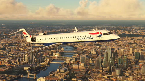 CRJ 1000 British Airways G-LCYJ Ultra