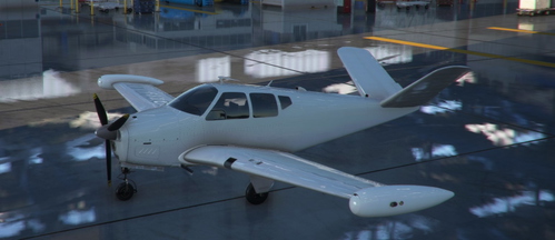 BrSimDesigns Bonanza H35 V-Tail Paintkit