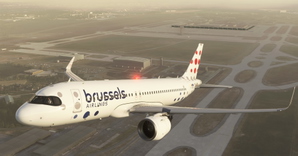 Brussels Airlines "2021 livery" A320 Neo thumbnail 7