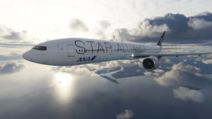 Captain Sim B777-300ER ANA Star Alliance JA731A | 4K | Discontinued thumbnail 1