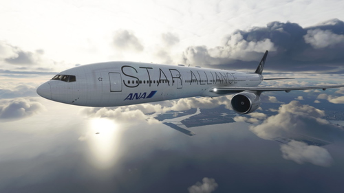 Captain Sim B777-300ER ANA Star Alliance JA731A | 4K | Discontinued