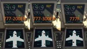 WorldlinerRS Compatibility Mod for Captain Sim B777 B767 thumbnail 8