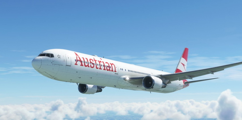 CaptainSim 767-400 - Austrian Airlines [8K Fictional]
