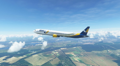 CaptainSim 767-400 - Azur Air Ukraine [8K Ficitional]