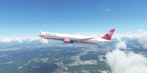 CaptainSim 767-400 - Delta Airlines (N845MH)