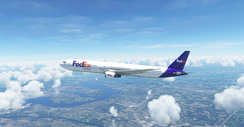 CaptainSim 767-400 - FedEx Express [8K Fictional]
