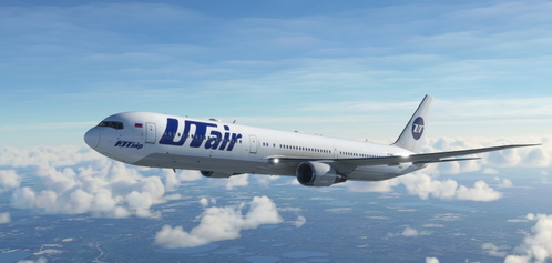 CaptainSim 767-400 - Utair (old livery) [8K Fictional]