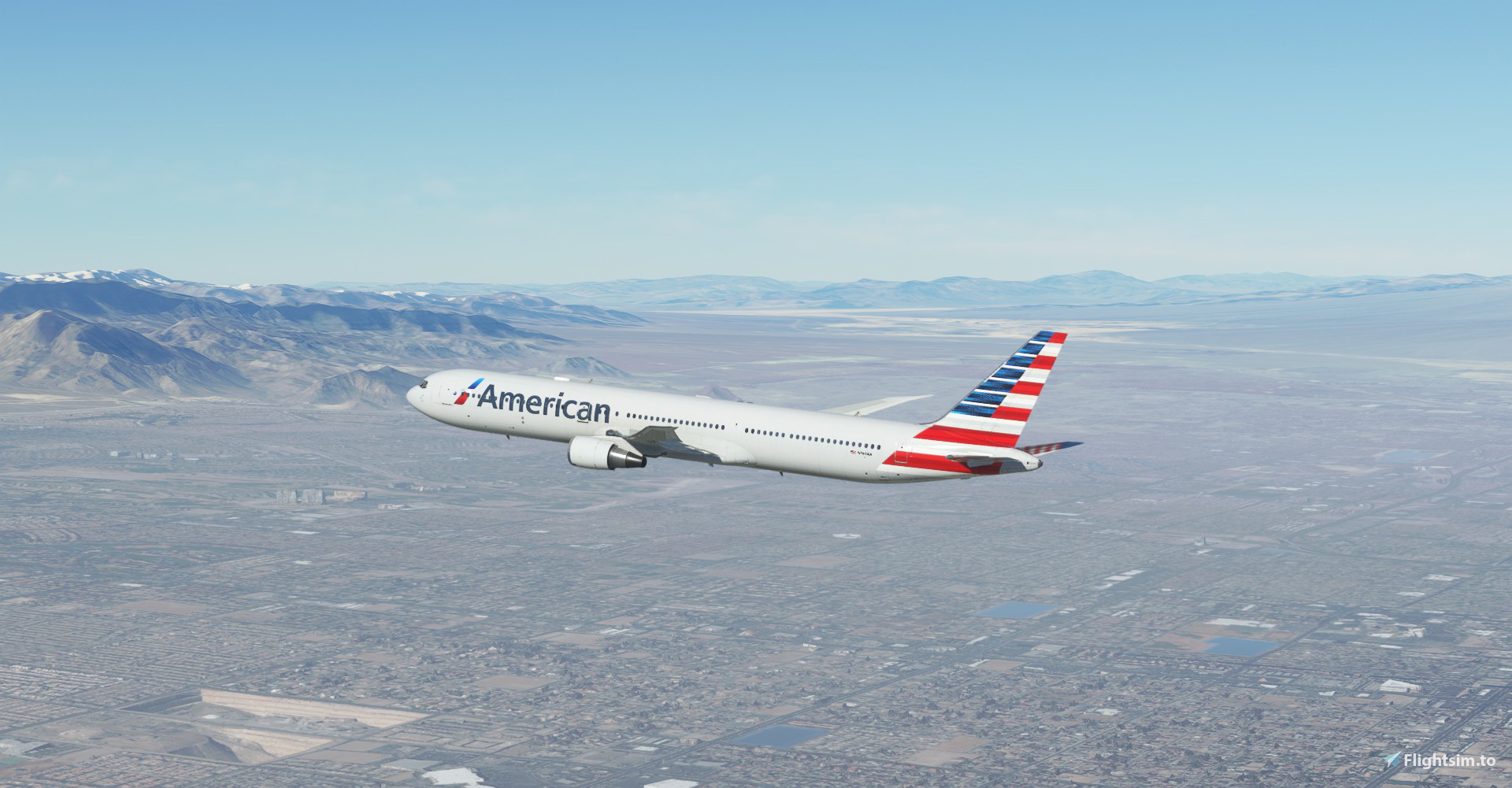 American Airlines "2013 livery" CaptainSim 767-400ER - Image 2