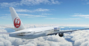 CaptainSim 777-300 Japan Airlines (oneworld livery) thumbnail 2