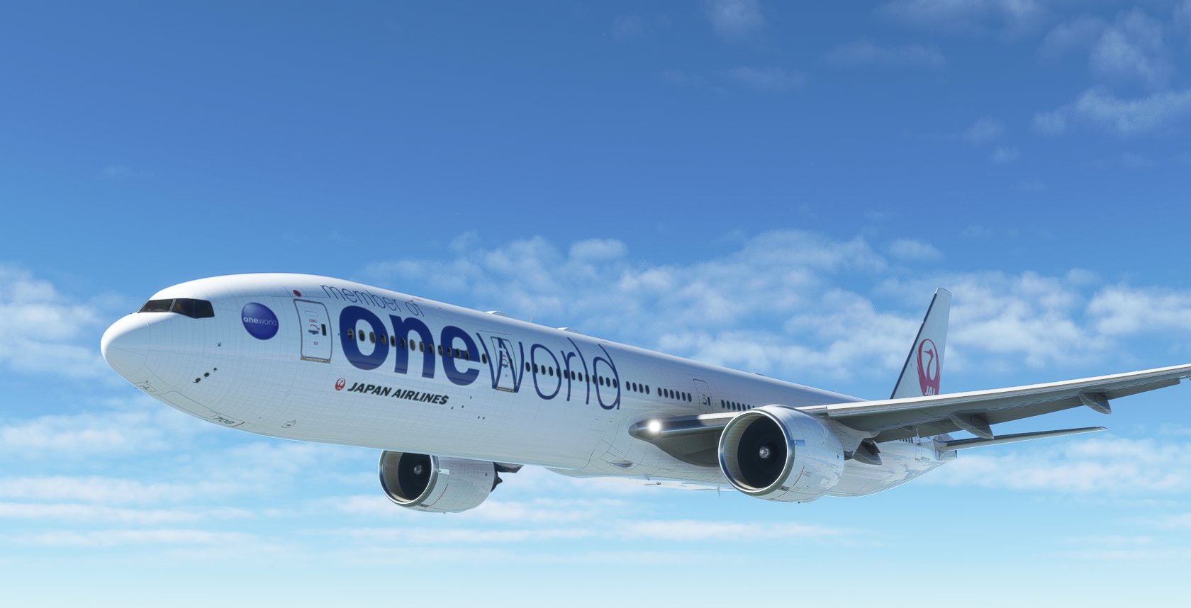 Japan Airlines 777-300ER (JA737J) - Aircraft Liveries for MSFS