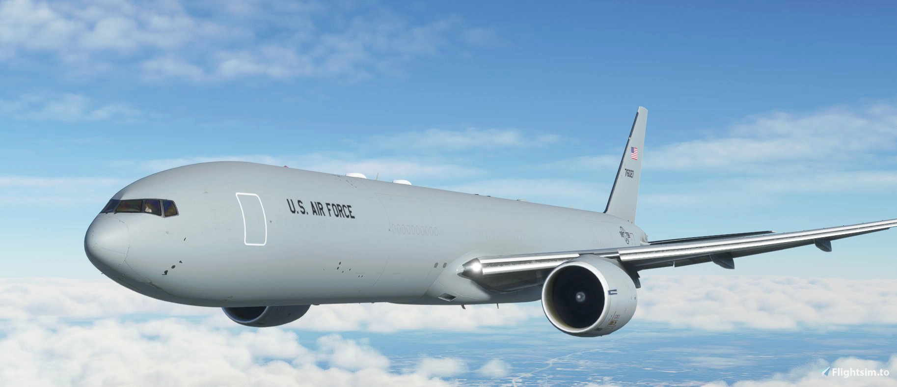 CaptainSim 777-300 - USAF (KC-46 livery) [Fictional] - Image 1