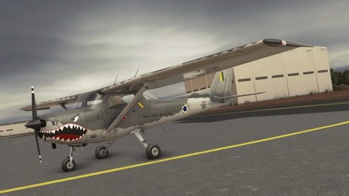 Cessna 152 Camouflage ( Brazilian Air force fictional paint scheme)
