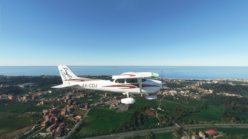  cessna 172 G1000 4X-CDJ livery 