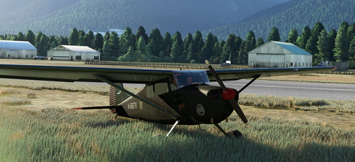 Cessna C170B Tundra Bush "Sheetka" kaki & red
