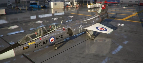 CF-104D Mk.1 Starfighter, RCAF 12640