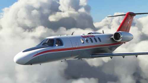 CJ4 QANTAS RETRO ROO 2 (Variation 2)