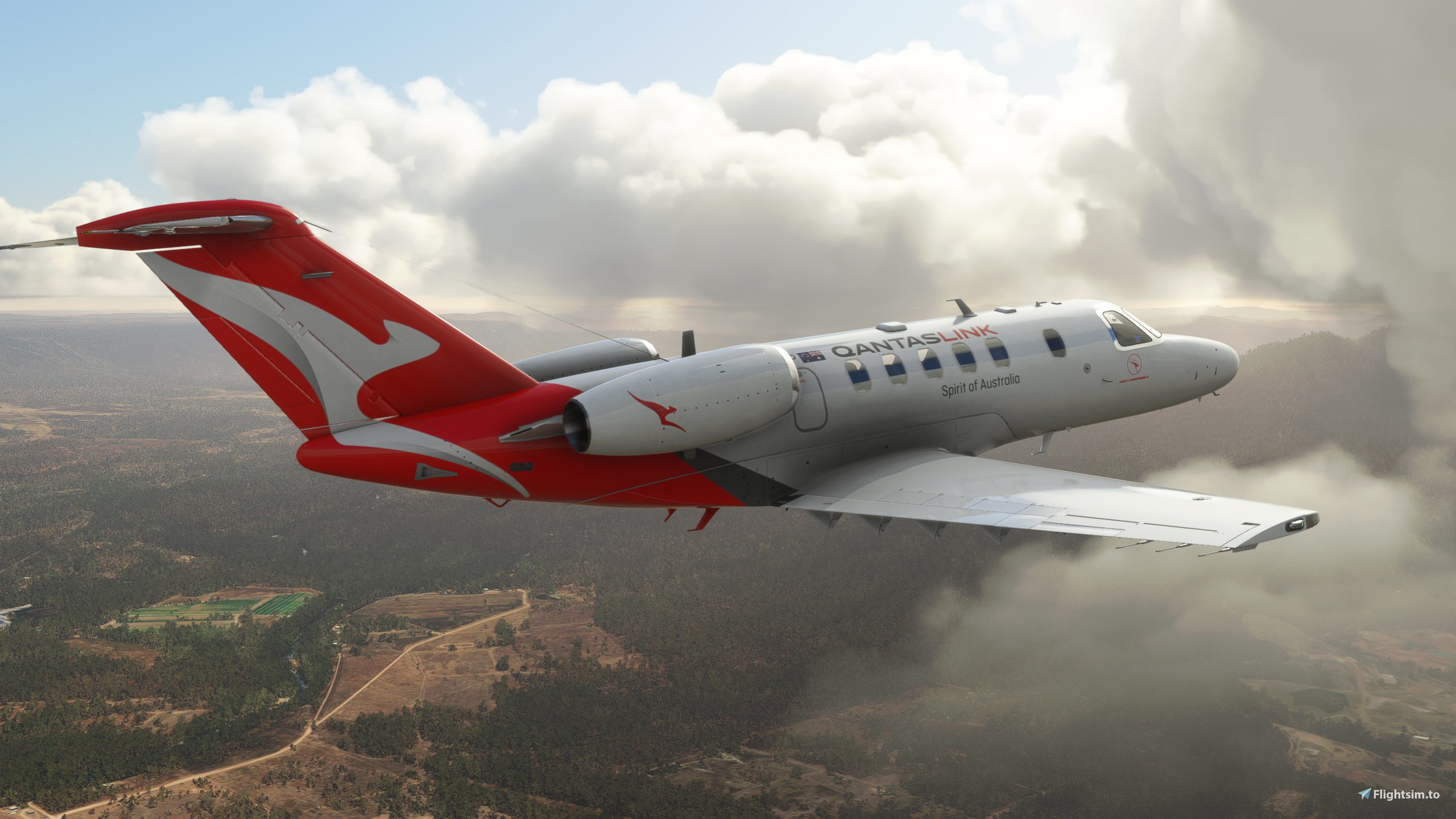 CJ4 QANTASLINK - Image 1