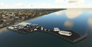 Clacton Pier, Clacton-onSea, Essex, England. Handcrafted for MSFS thumbnail 1