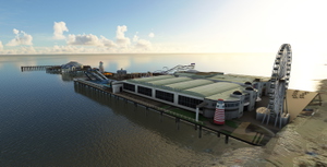 Clacton Pier, Clacton-onSea, Essex, England. Handcrafted for MSFS thumbnail 2