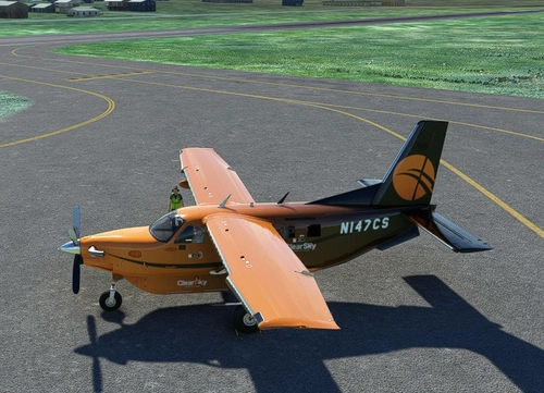 Clear Sky Logistics Livery for the SWS Kodiak 100