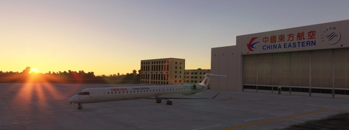 CRJ 1000 CHINA EASTERN 4K