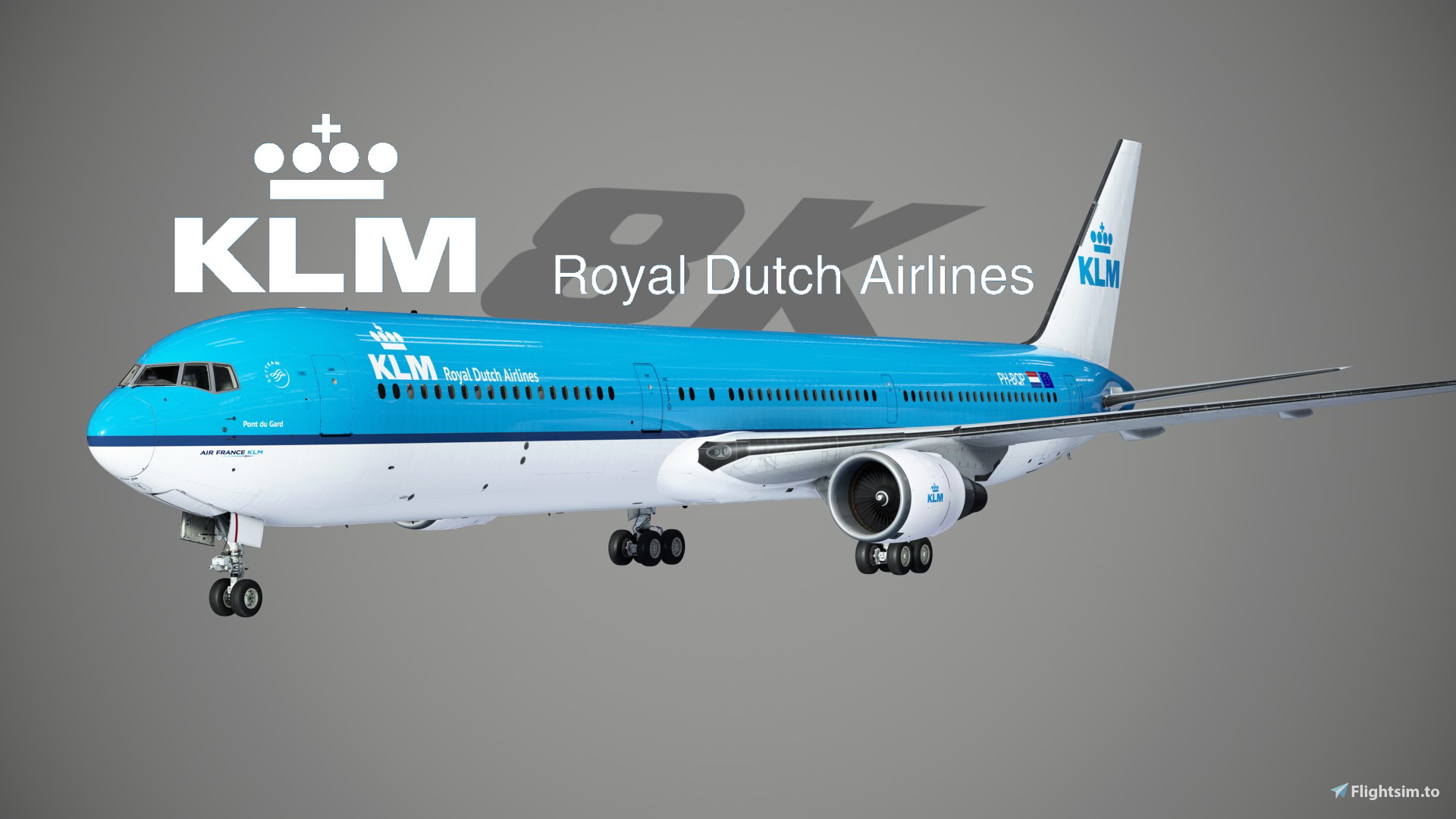 CS 767-400ER | KLM - PH-BQP | Fictional | 8K  - Image 2