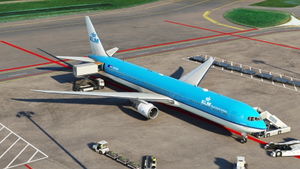 CS 767-400ER | KLM - PH-BQP | Fictional | 8K  thumbnail 5