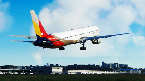 CS767-400ER ASIANA AIRLINES(HL7528)