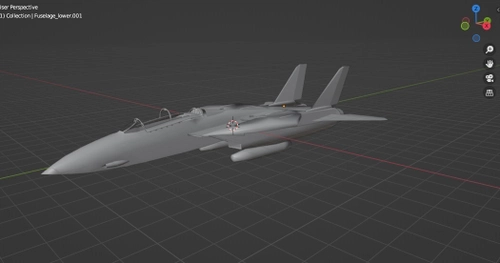 DCS F14 A/B READY TO PAINT BLENDER