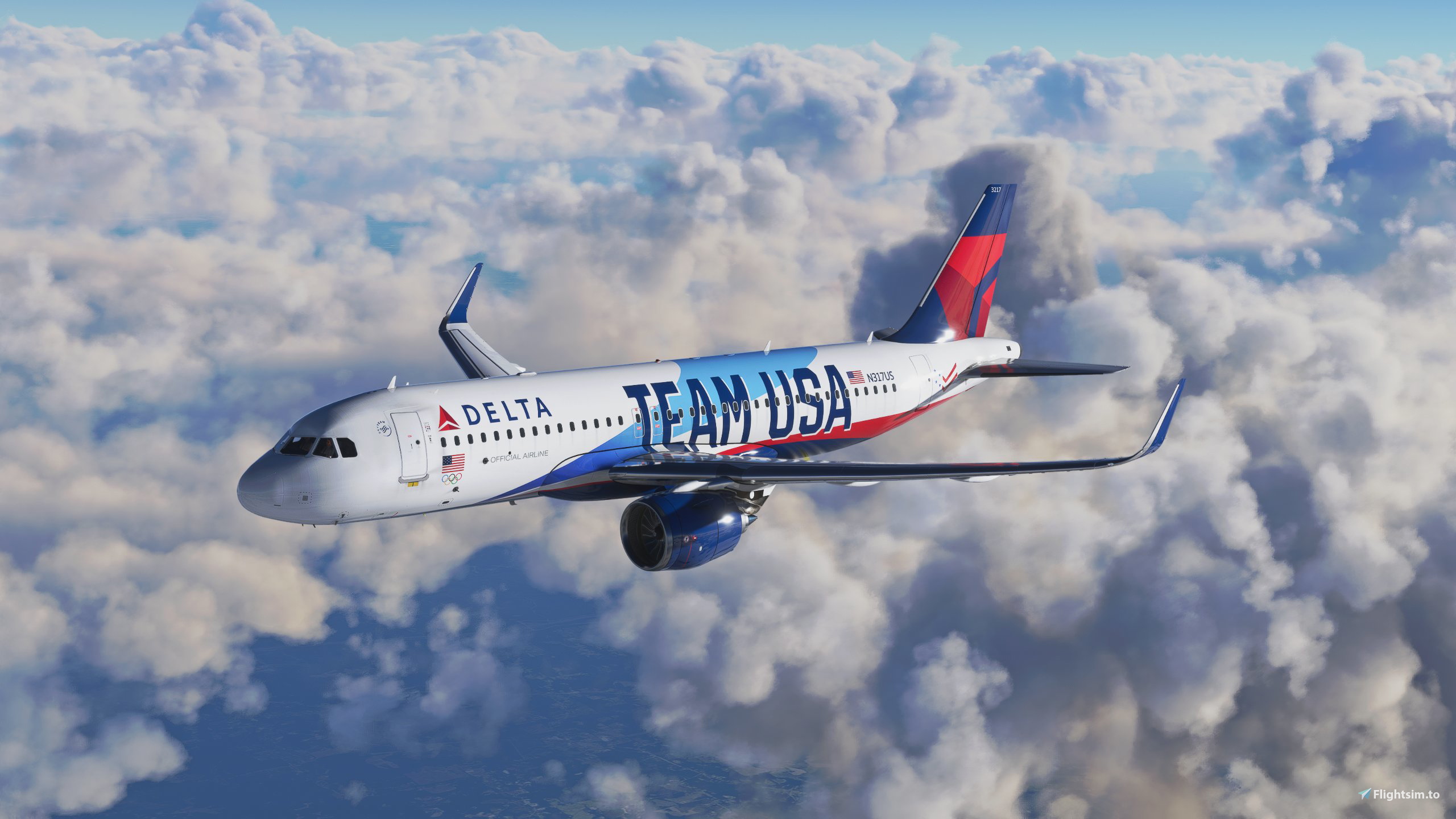 Delta (Team USA) [8K] - FBW A32NX - Image 1
