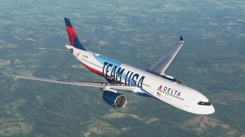 Delta "Team USA" [8K] - Headwind A330-900