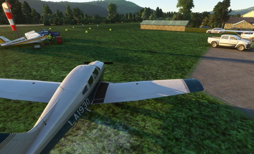 EGAG Abergavenny Airstrip, Ty'r Pwll, Abergavenny, Monmouthshire, Wales, UK. (Upgrade)