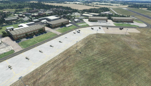 EGUB RAF Benson, Wallingford, Oxfordshire, England, UK. (Upgrade)