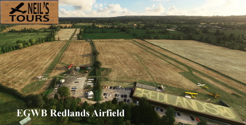 EGWB Redlands Airfield, Wanborough. UK