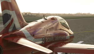 EGXP RAF Scampton, The Red Arrows (Formerly Home Base), Lincoln, Lincolnshire, England, UK. thumbnail 3