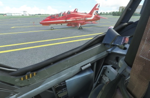 EGXP RAF Scampton, The Red Arrows (Formerly Home Base), Lincoln, Lincolnshire, England, UK. thumbnail 6