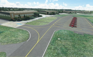 EGXP RAF Scampton, The Red Arrows (Formerly Home Base), Lincoln, Lincolnshire, England, UK. thumbnail 11