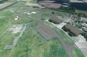 EGXP RAF Scampton, The Red Arrows (Formerly Home Base), Lincoln, Lincolnshire, England, UK. thumbnail 8