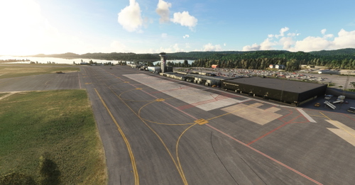 ENCN Kristiansand Airport GAYA - Remove Static Aircrafts [Unofficial]