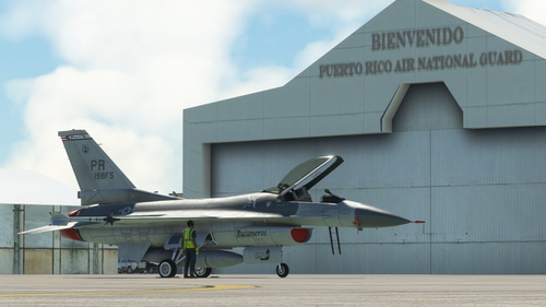 F-16 198th FS Bucaneros Puerto Rico Air National Guard